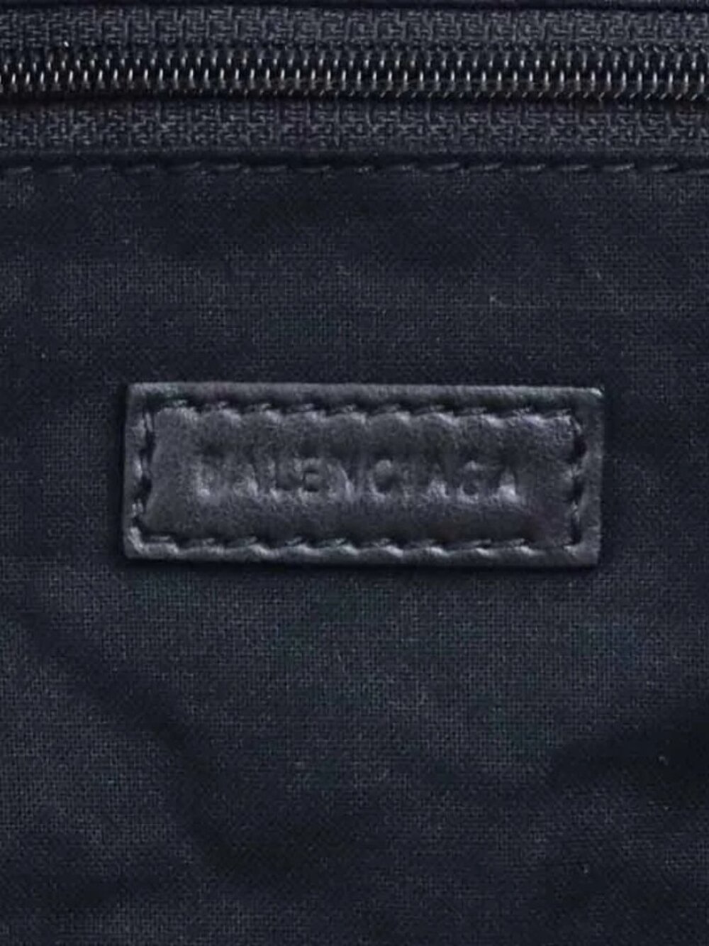 Auth BALENCIAGA Shoulder Bag Tote Bag Black Nylon - Picture 15 of 15